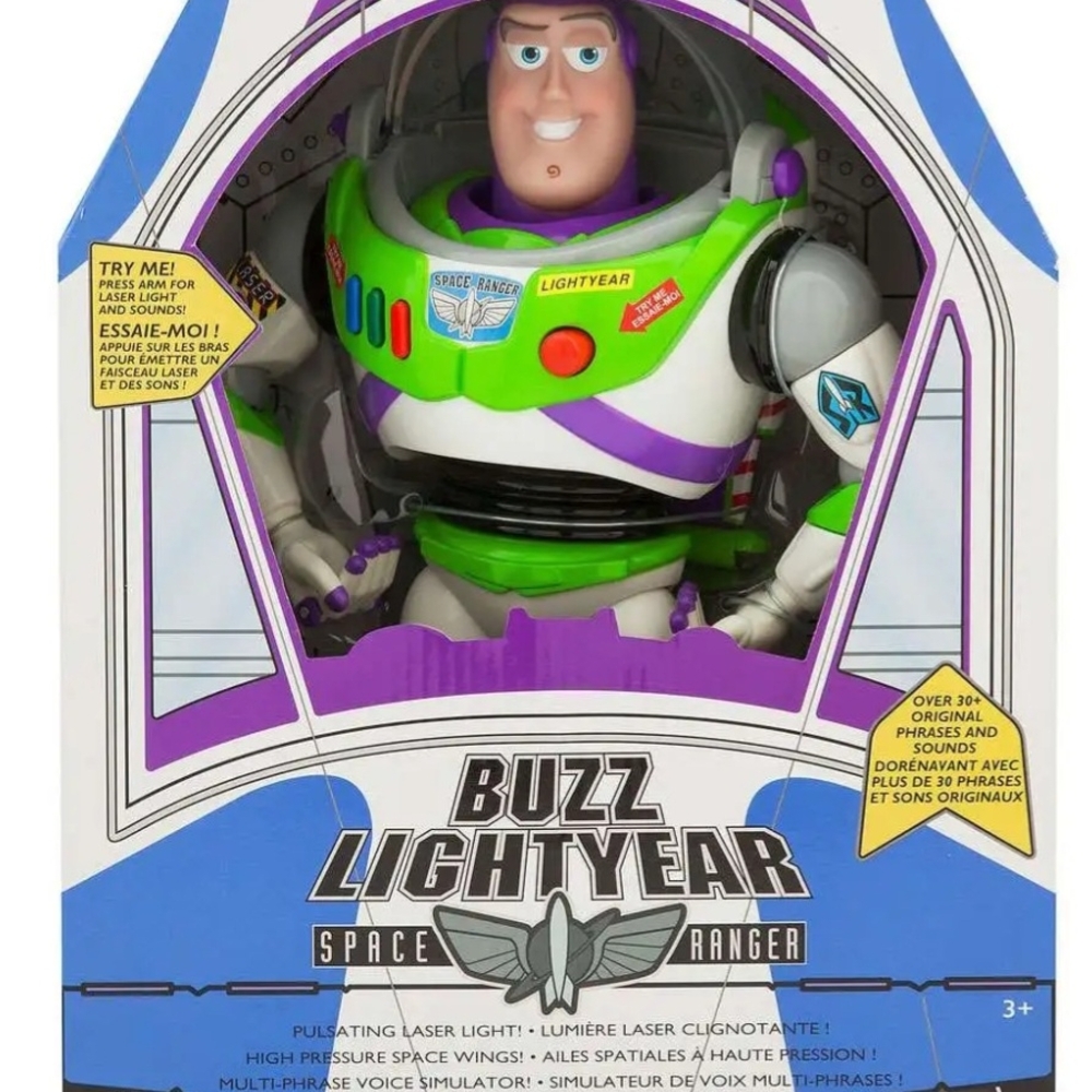 VINTAGE Buzz Lightyear Space Ranger Action Figure